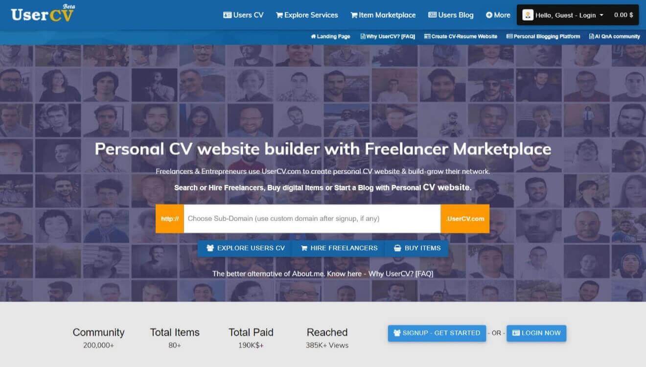 freelancercv.com